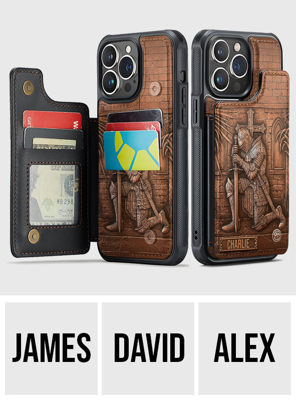 Ritter Gottes – Personalisierte christliche Handyhülle mit Volldruck