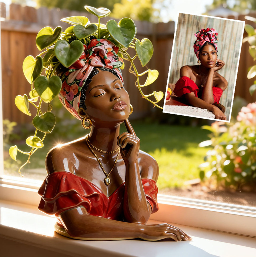 Thinking - Personalized Gardening Acrylic Pot