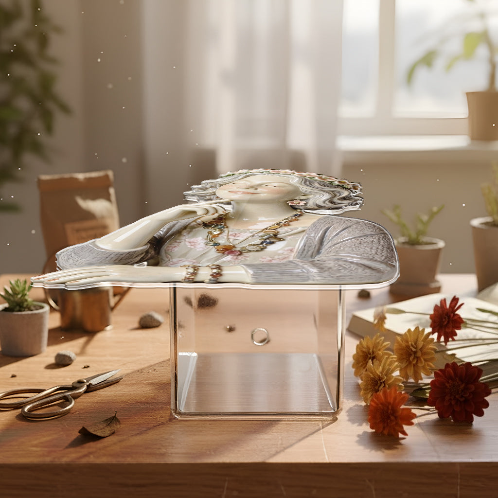 Thinking - Personalized Gardening Acrylic Pot