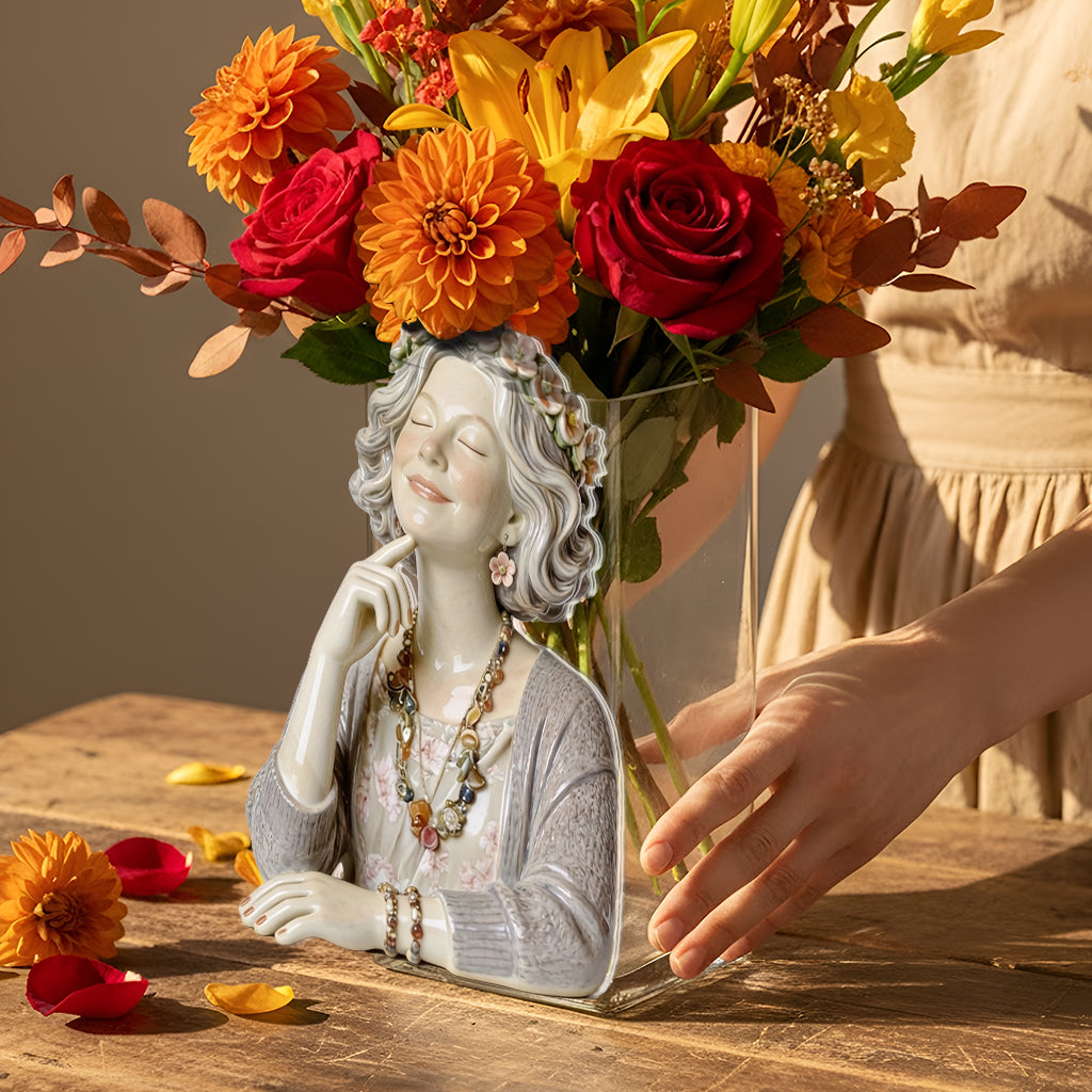 Thinking - Personalized Gardening Acrylic Pot