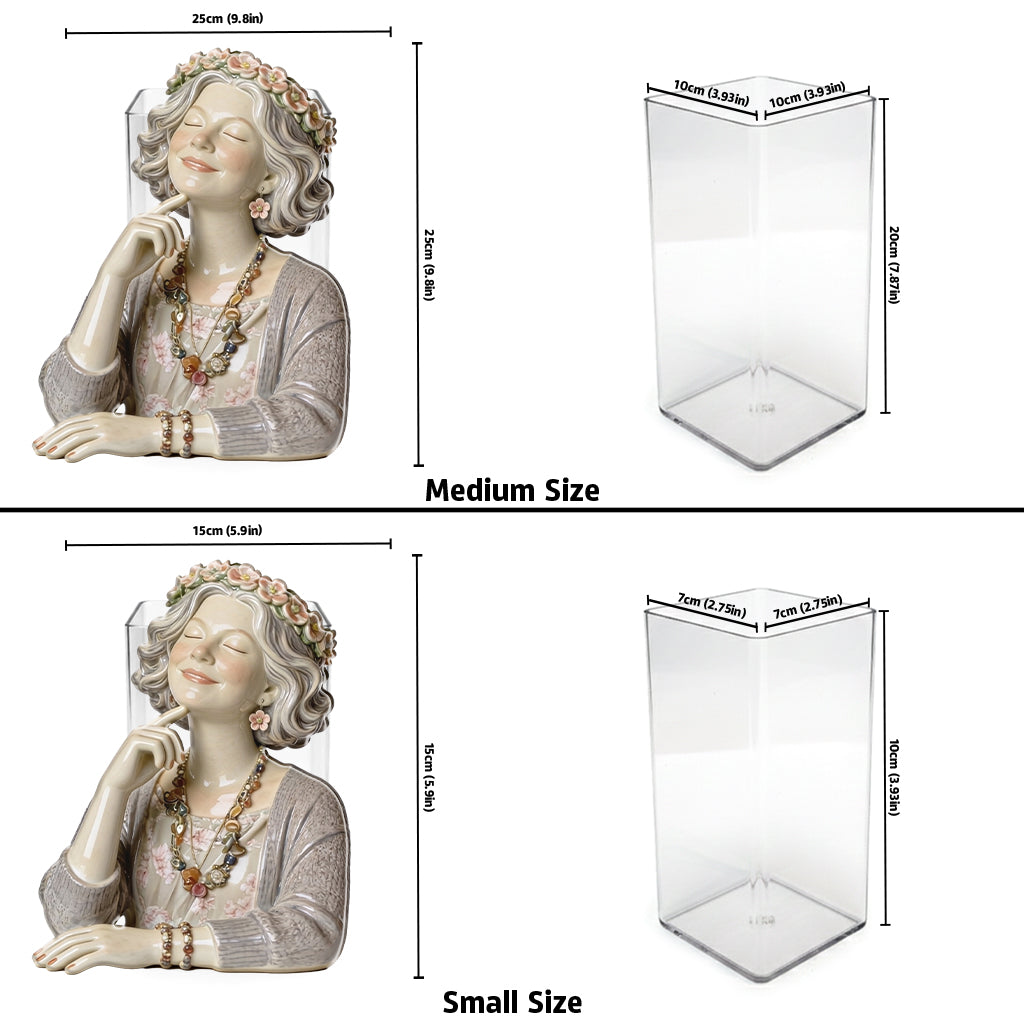 Thinking - Personalized Gardening Acrylic Pot