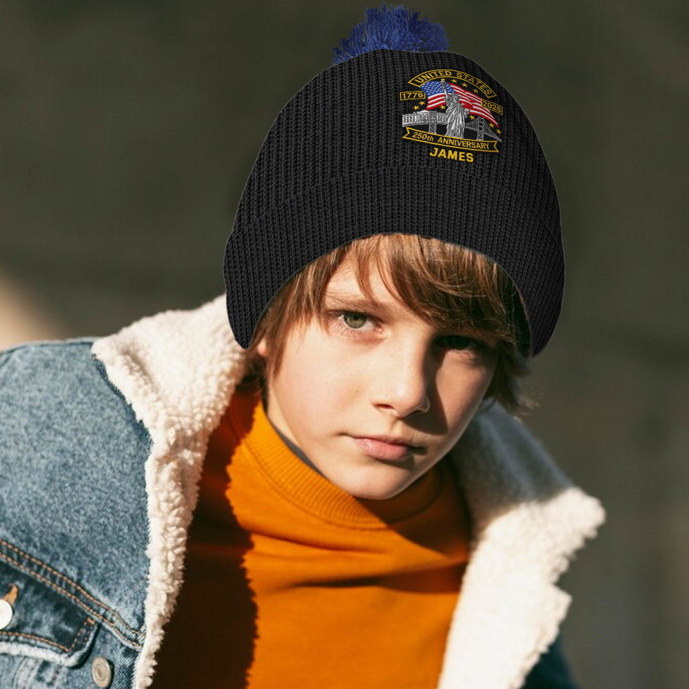 250-jähriges Jubiläum – Personalisierte Patriot-Mütze
