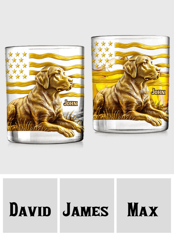 Personalisiertes Hunde-Whiskyglas – Geschenk für Hundeliebhaber, passend für alle Hunderassen
