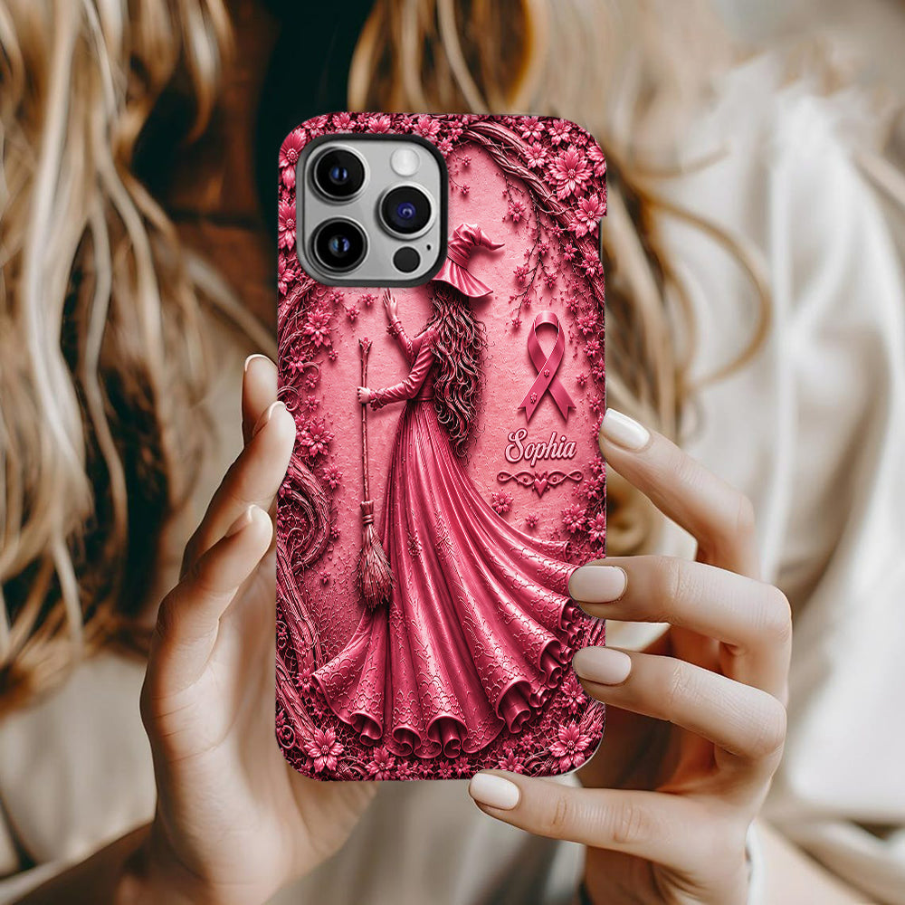Hope - Personalized Breast Cancer Awareness Full Print Phone Case