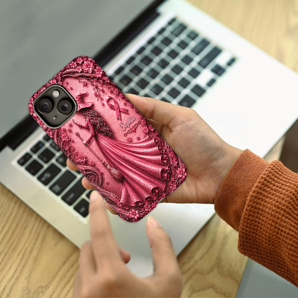 Hope - Personalized Breast Cancer Awareness Full Print Phone Case