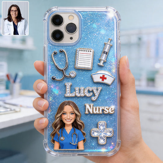 Best Nurse Ever - Personalized Nurse Shaker Phone Case