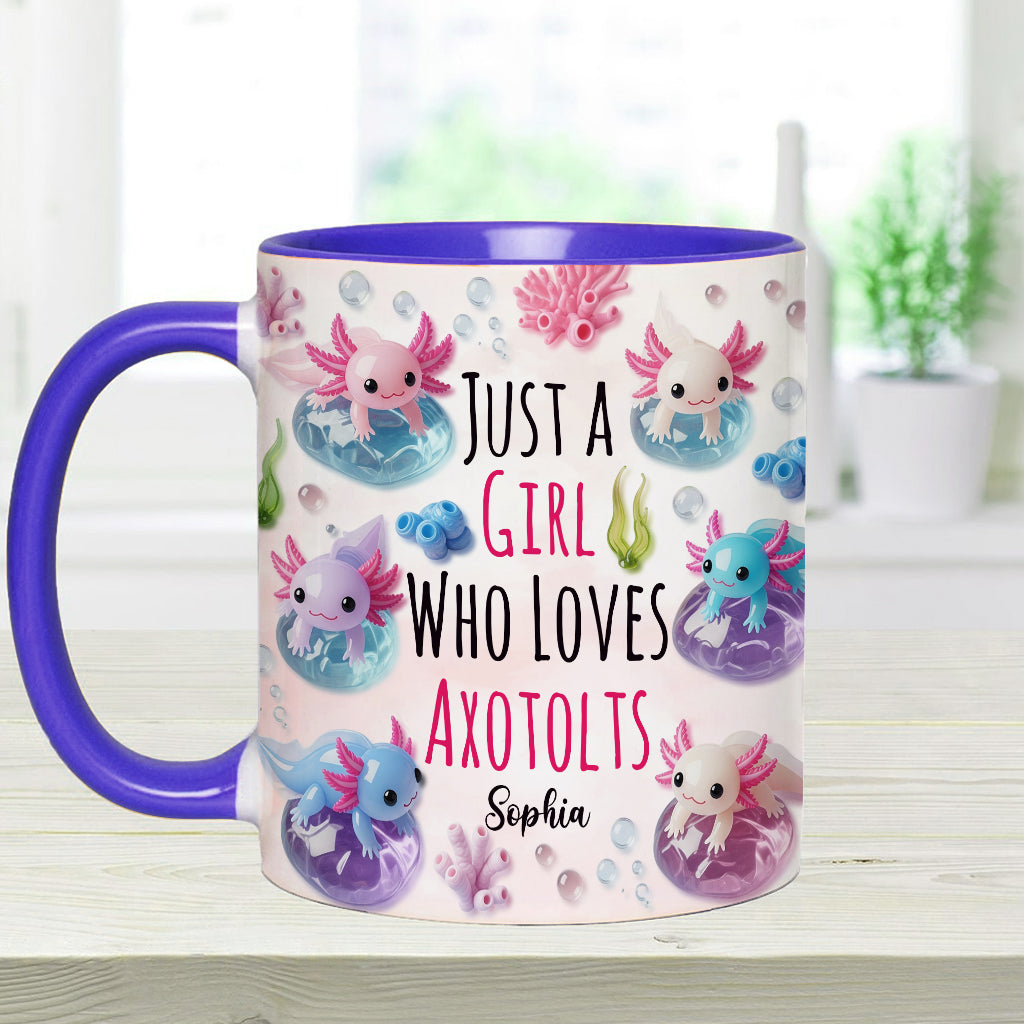 In meiner Axolotl-Ära – Personalisierter Axolotl-Akzentbecher