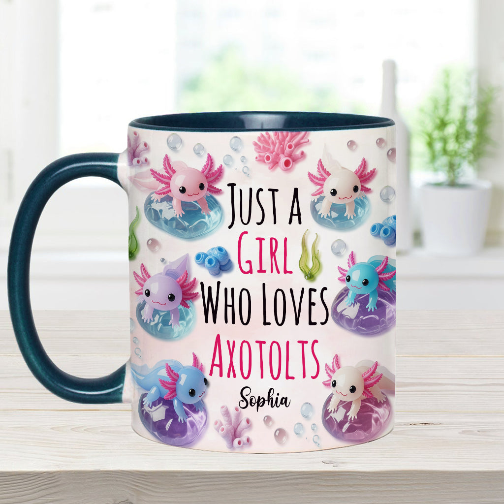 In meiner Axolotl-Ära – Personalisierter Axolotl-Akzentbecher