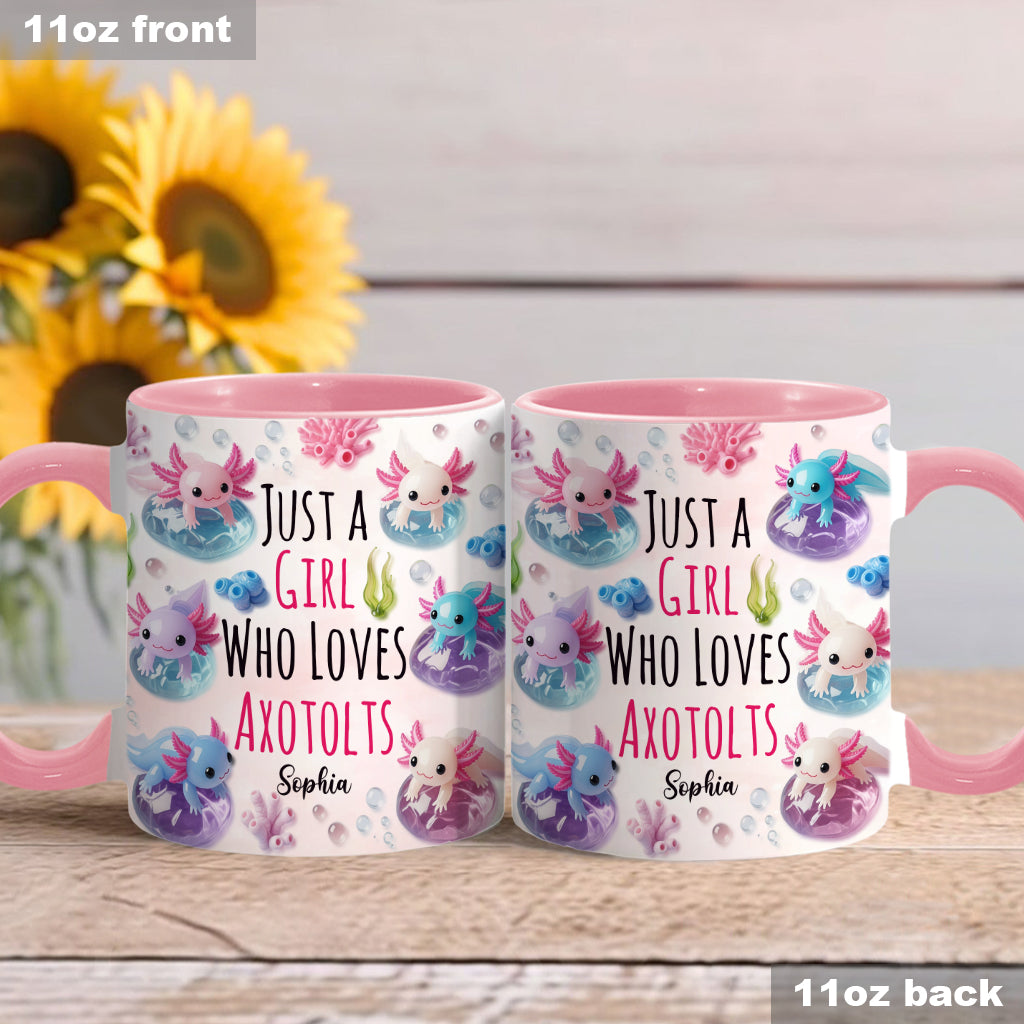In meiner Axolotl-Ära – Personalisierter Axolotl-Akzentbecher