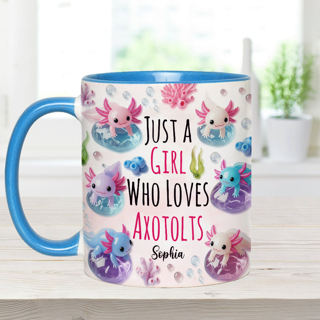 In meiner Axolotl-Ära – Personalisierter Axolotl-Akzentbecher