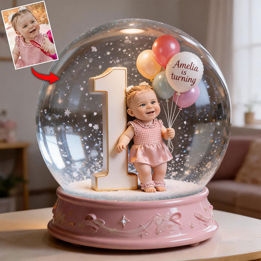 Custom From Any Photo - Personalized Birthday 2-Side Printed Acrylic Plaque