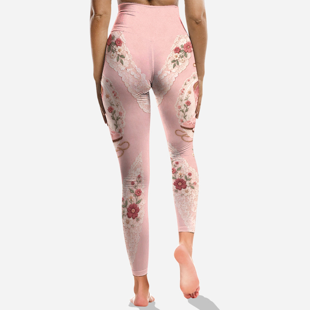 Cute Cowgirls - Personalized Cowgirl Hoodie and Leggings