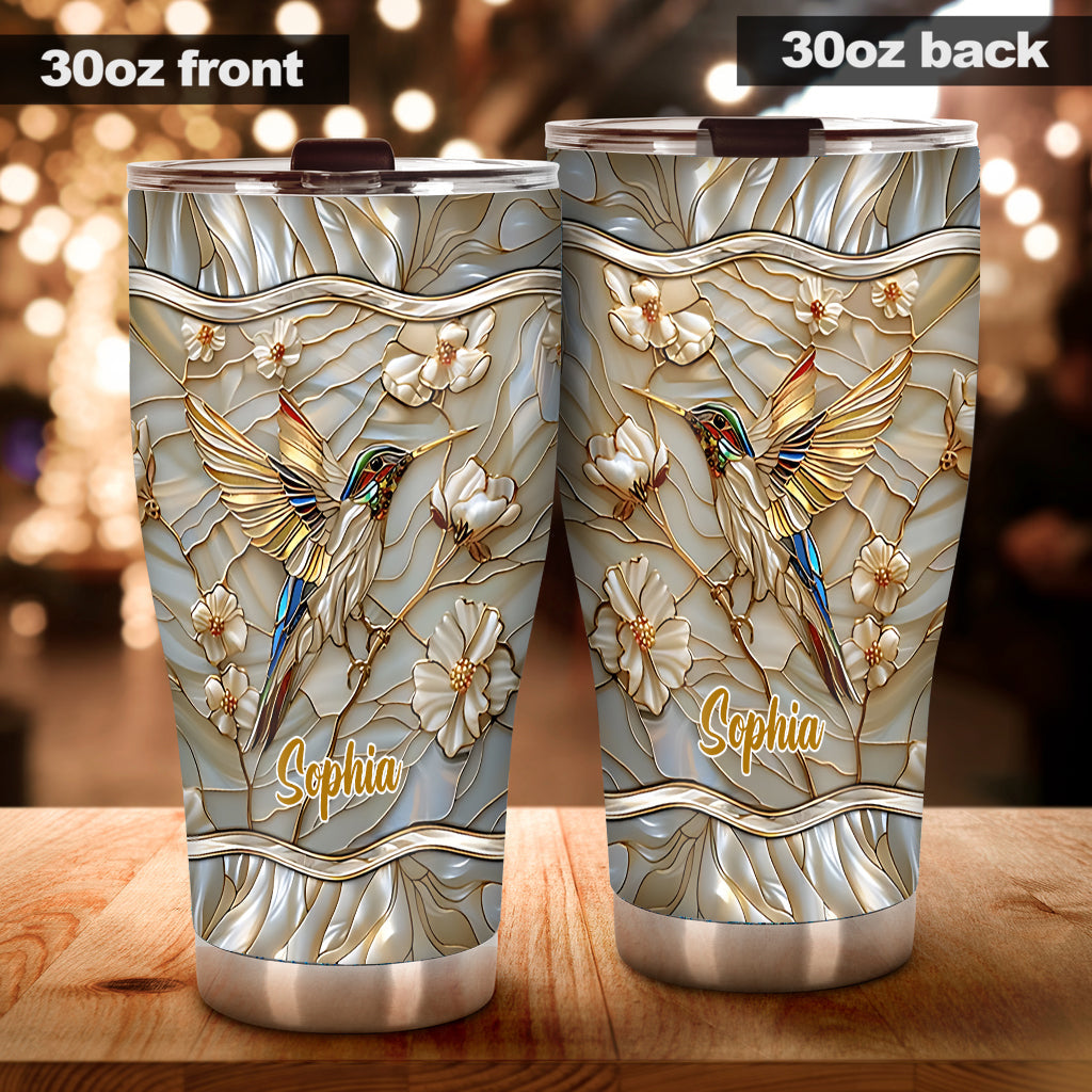 Liebe Kolibris – Personalisierter Gartenbecher