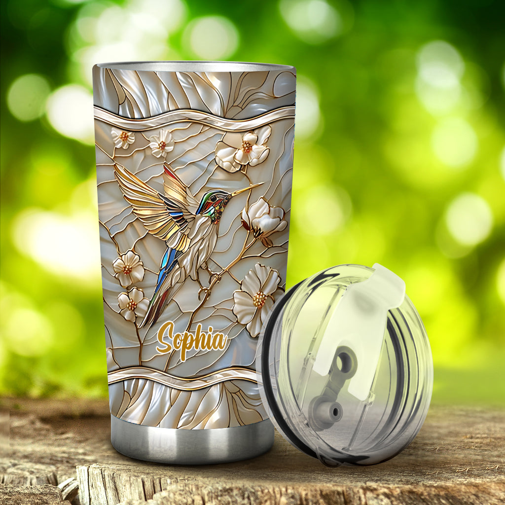 Liebe Kolibris – Personalisierter Gartenbecher