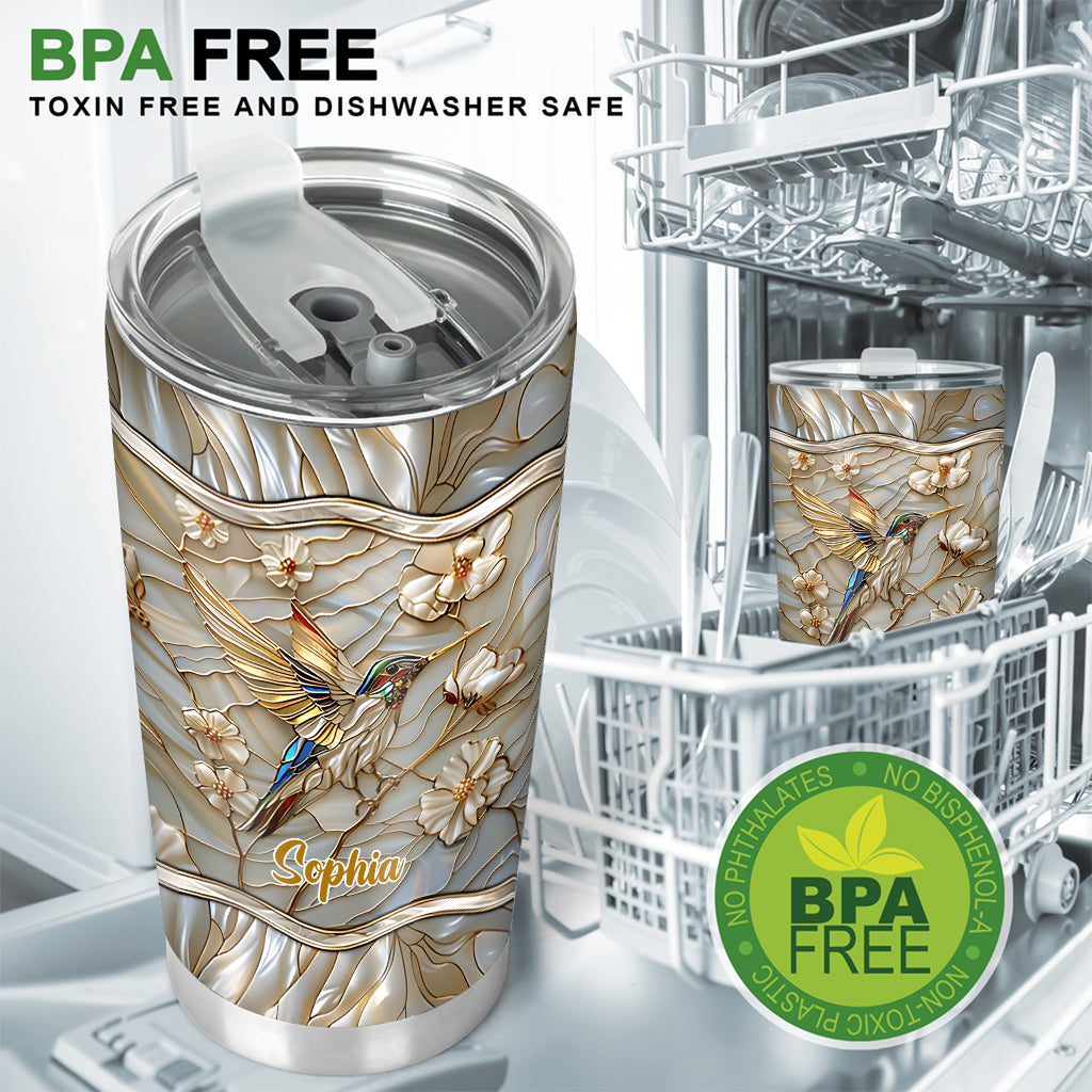 Liebe Kolibris – Personalisierter Gartenbecher