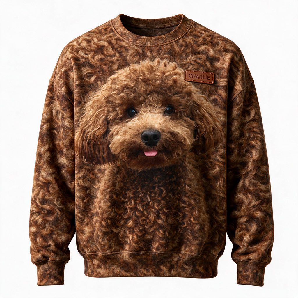 Cosplay Your Pet - Personalized Dog Full Face Zipper Hoodie