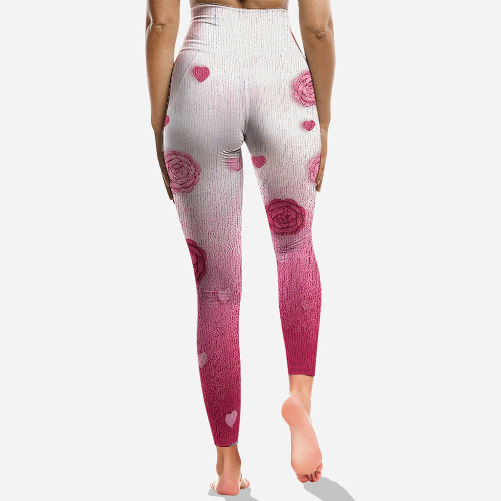 Wir tragen Pink – Personalisierter Hoodie und Leggings zur Sensibilisierung für Brustkrebs