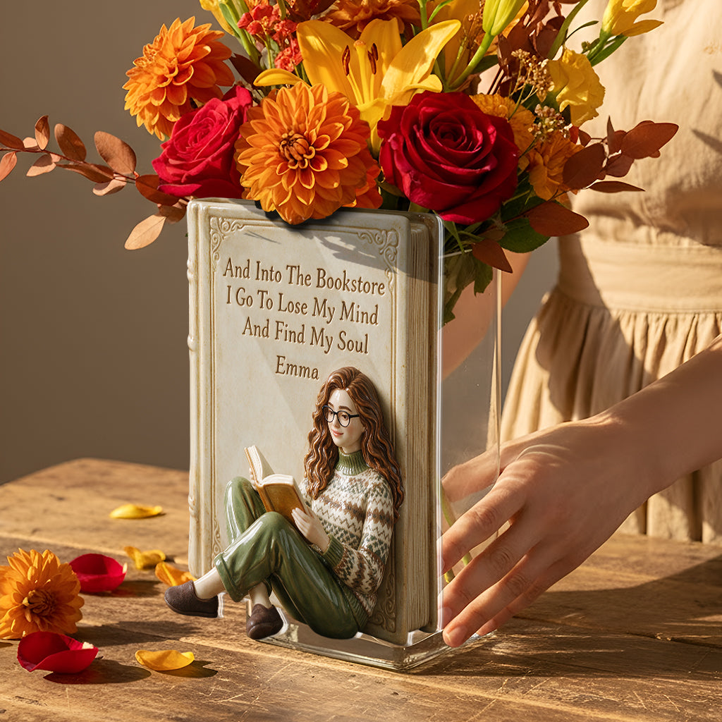 Book Lovers - Personalized Book Acrylic Pot