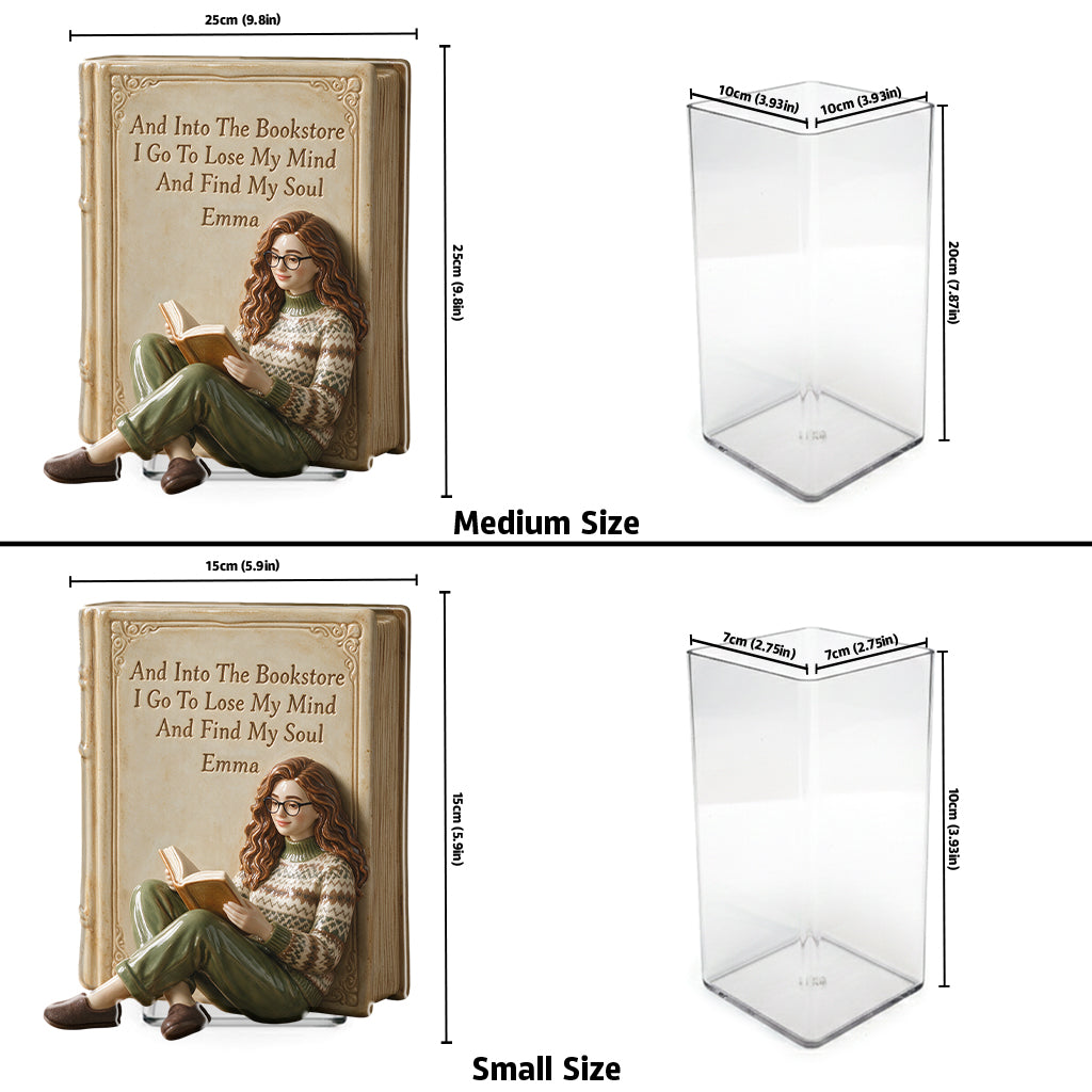 Book Lovers - Personalized Book Acrylic Pot