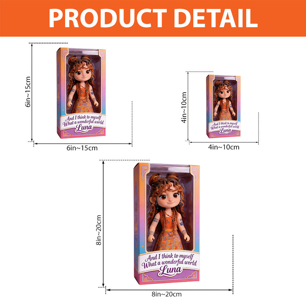 Hippie Soul – Personalisierte Acrylplakette in Hippie-Form