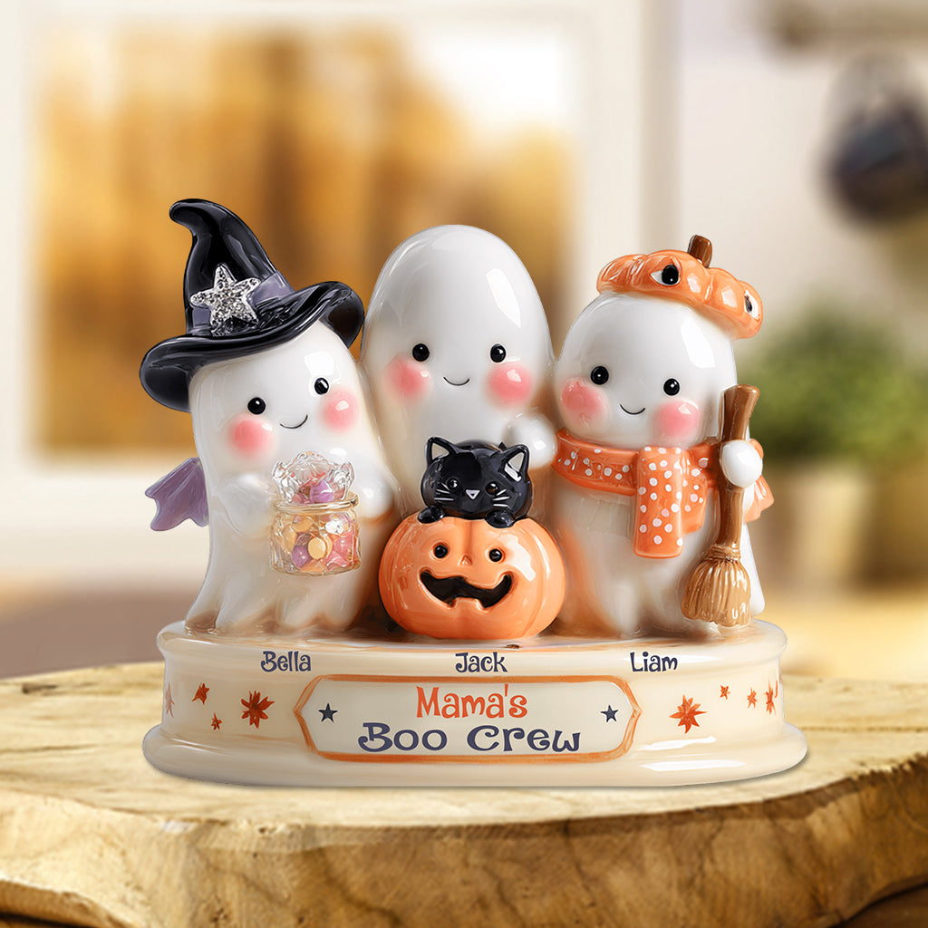 Boo Crew – Personalisierte Acrylplakette in Sonderform für Oma