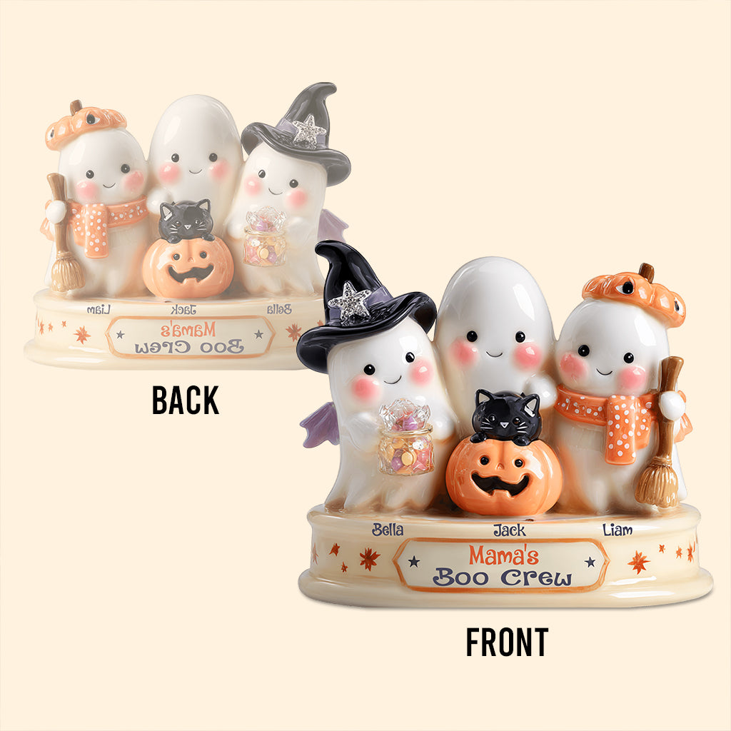 Boo Crew – Personalisierte Acrylplakette in Sonderform für Oma