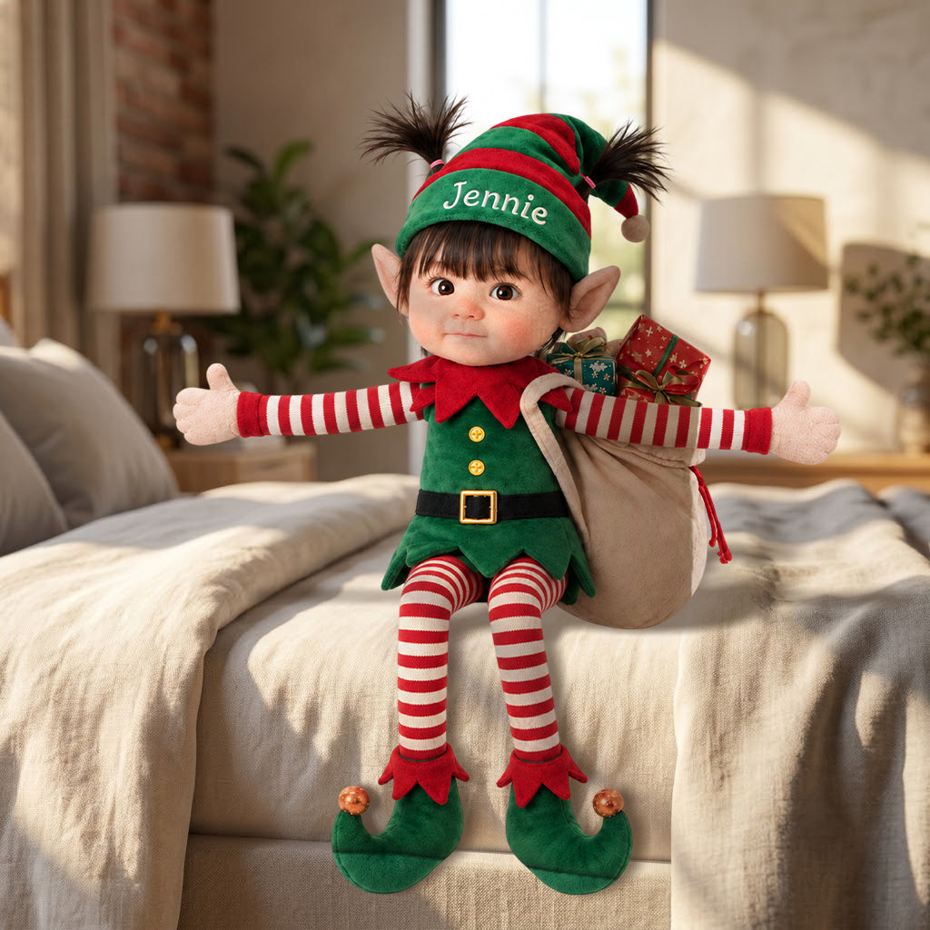 Little ELF - Personalized Kid Posable Plush Doll
