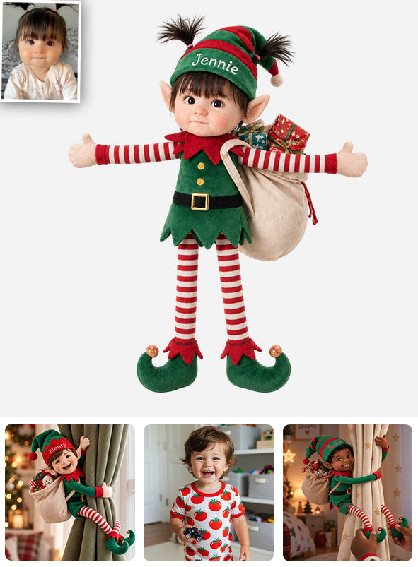 Little ELF - Personalized Kid Posable Plush Doll