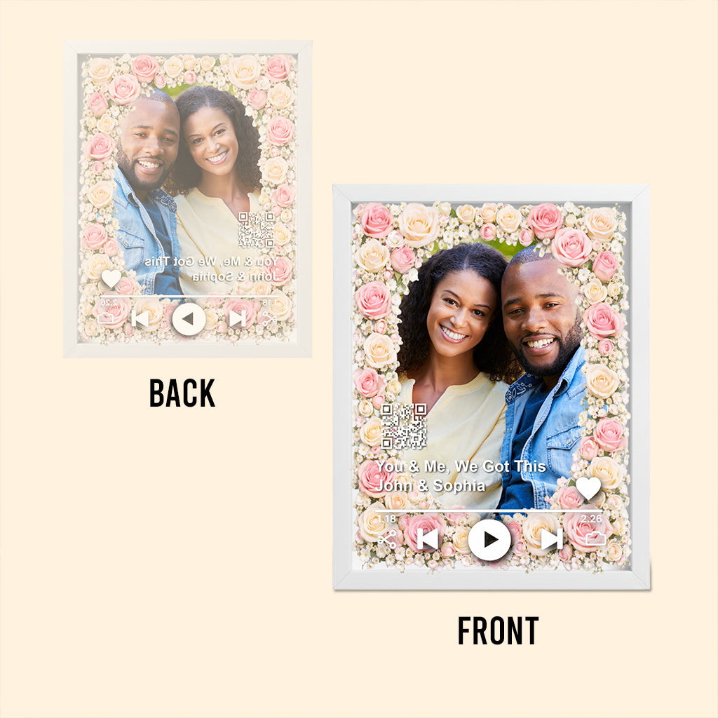 Custom Your Own Song, Best Gift for Him/ Her - Personalized Couple Custom Shaped Acrylic Plaque