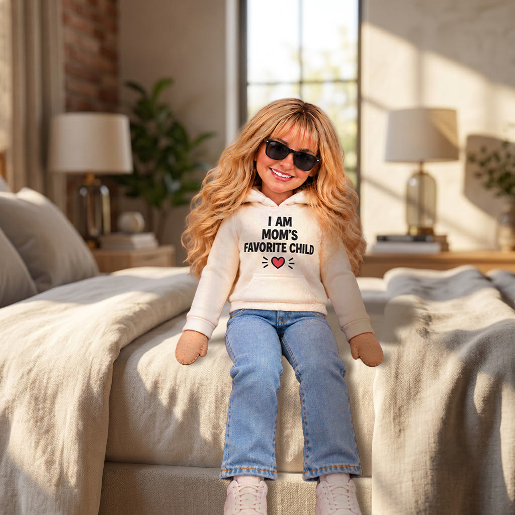 Funny Gift For Your Brother/ Sister... - Personalized Sibling Posable Plush Doll