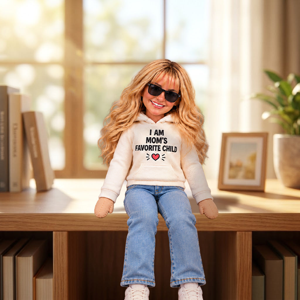 Funny Gift For Your Brother/ Sister... - Personalized Sibling Posable Plush Doll