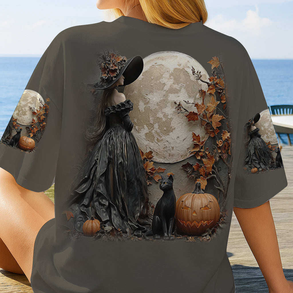 Beautiful Witch - Personalized Witch All Over Shirt