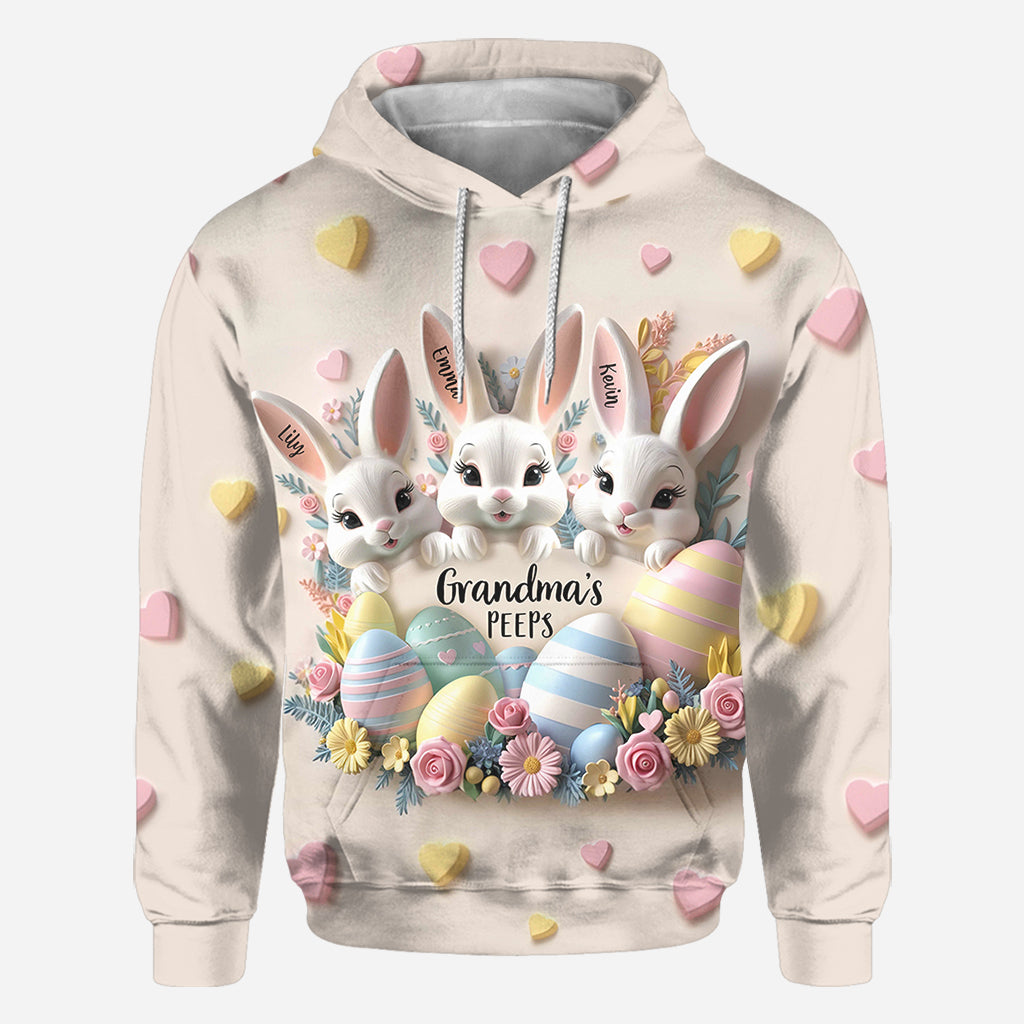 Omas Freunde – Personalisiertes Oma-Allover-Shirt