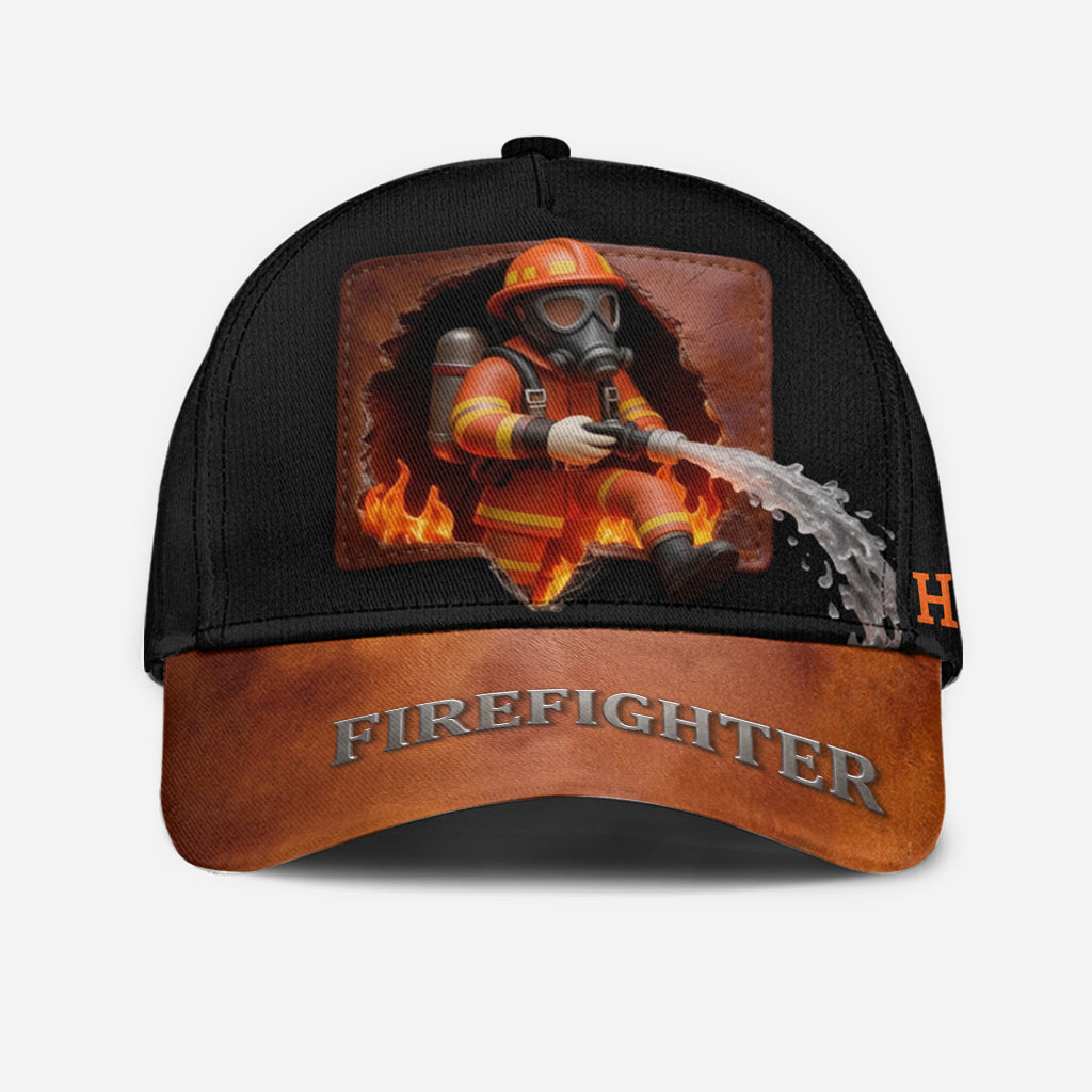 Cooler Feuerwehrmann – Personalisierte klassische Feuerwehrmütze