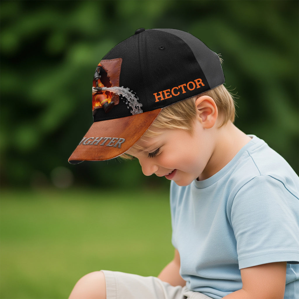 Cooler Feuerwehrmann – Personalisierte klassische Feuerwehrmütze