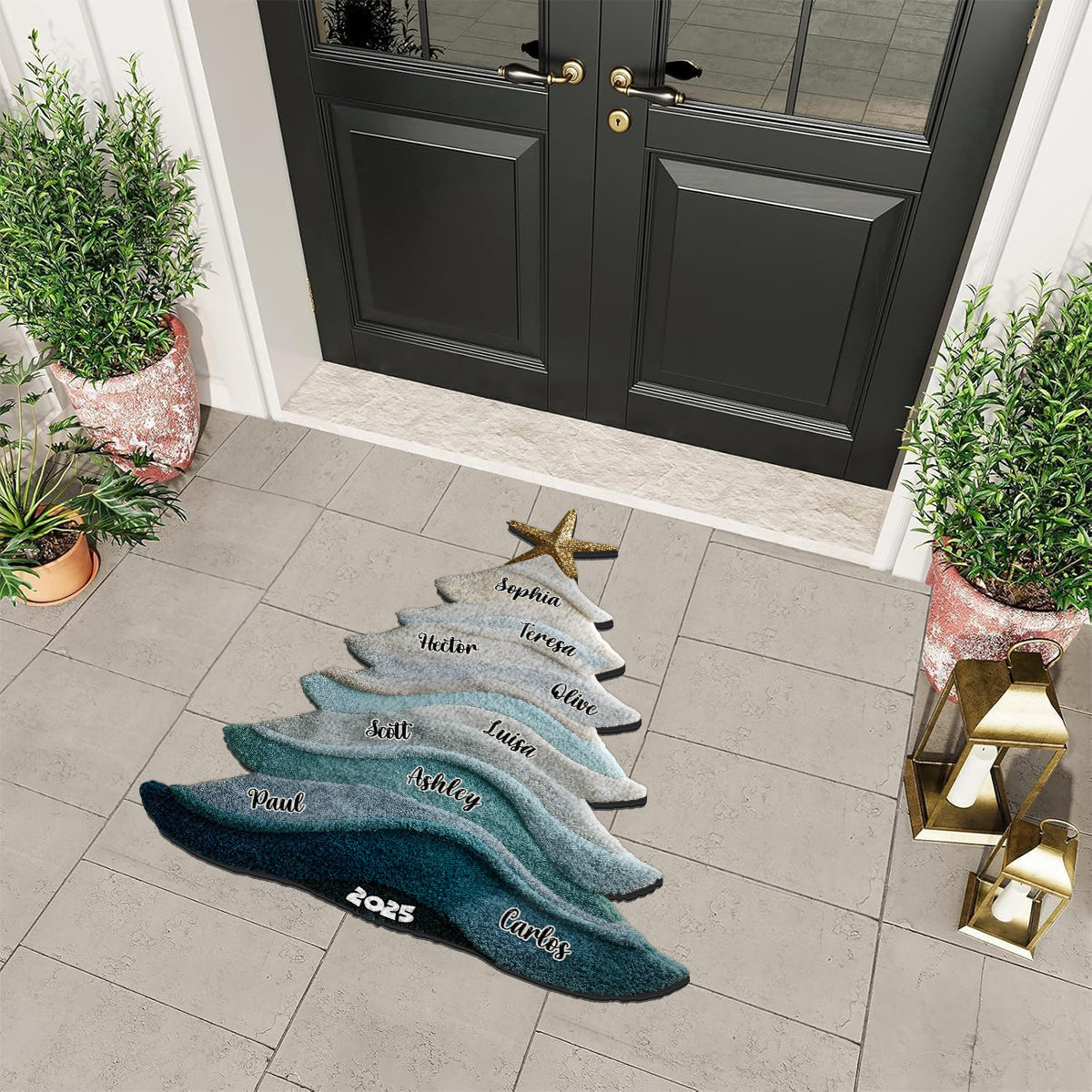 Our Family - Personalized Family Non-Slip Tufted Rug