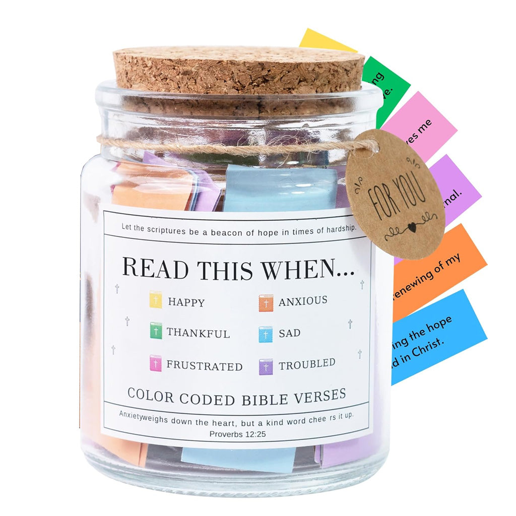 Bibelvers-Glas – Christliche Muttertagsgeschenke für Mama