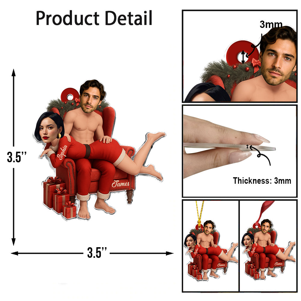 Lustiges Geschenk für Ihre Liebsten – personalisierter, individuell geformter Pärchen-Anhänger