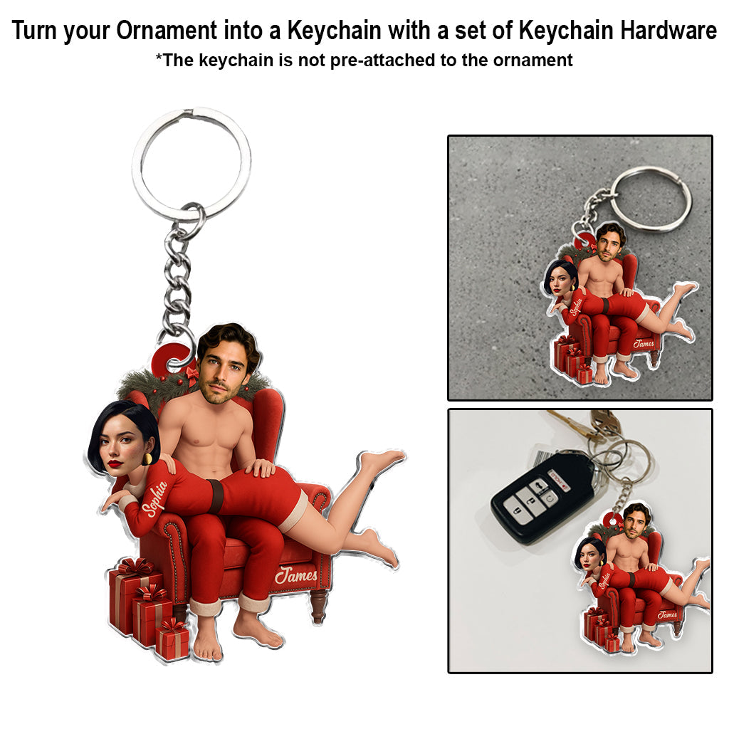 Lustiges Geschenk für Ihre Liebsten – personalisierter, individuell geformter Pärchen-Anhänger