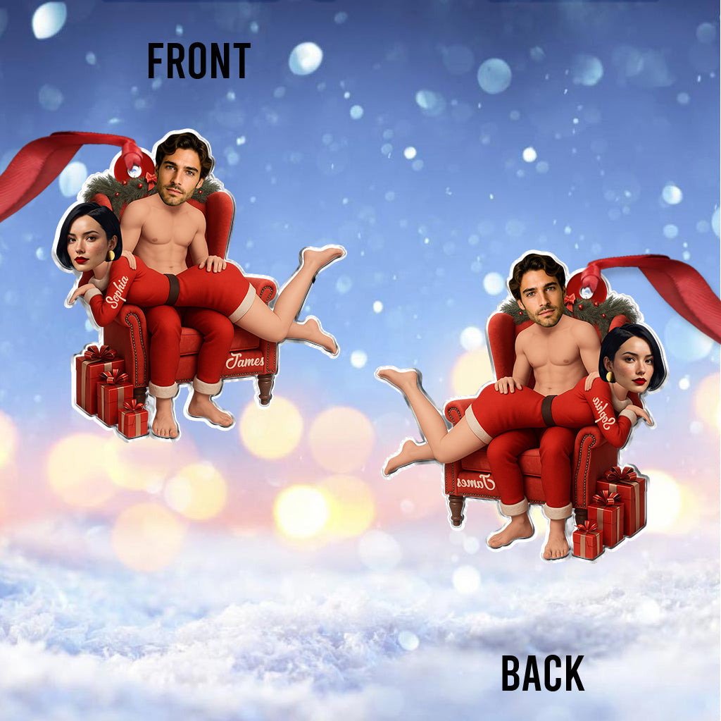 Lustiges Geschenk für Ihre Liebsten – personalisierter, individuell geformter Pärchen-Anhänger