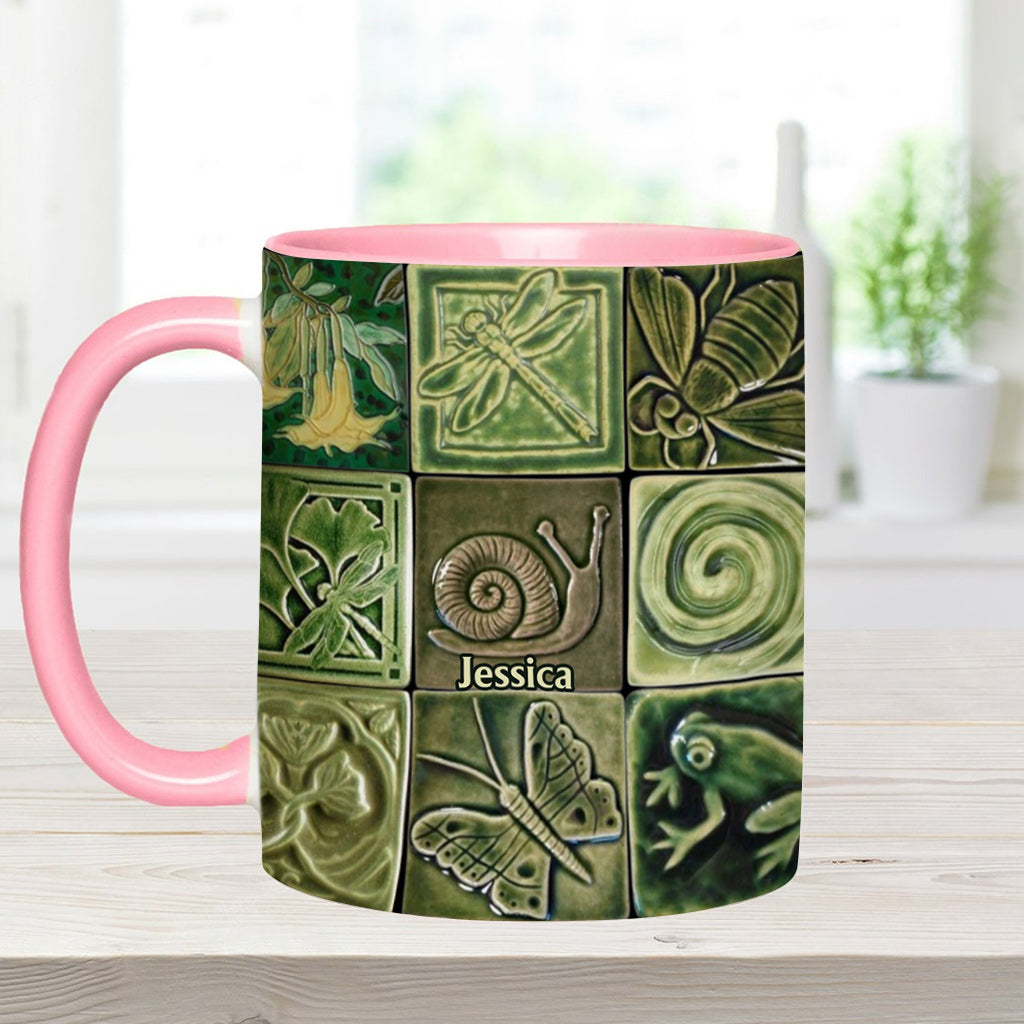 Love Gardening - Personalized Gardening Accent Mug