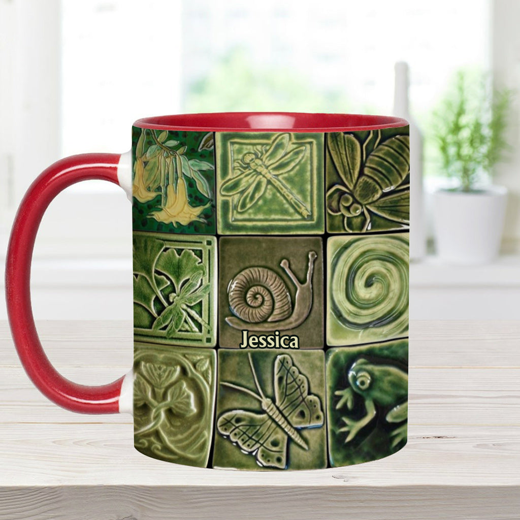 Love Gardening - Personalized Gardening Accent Mug