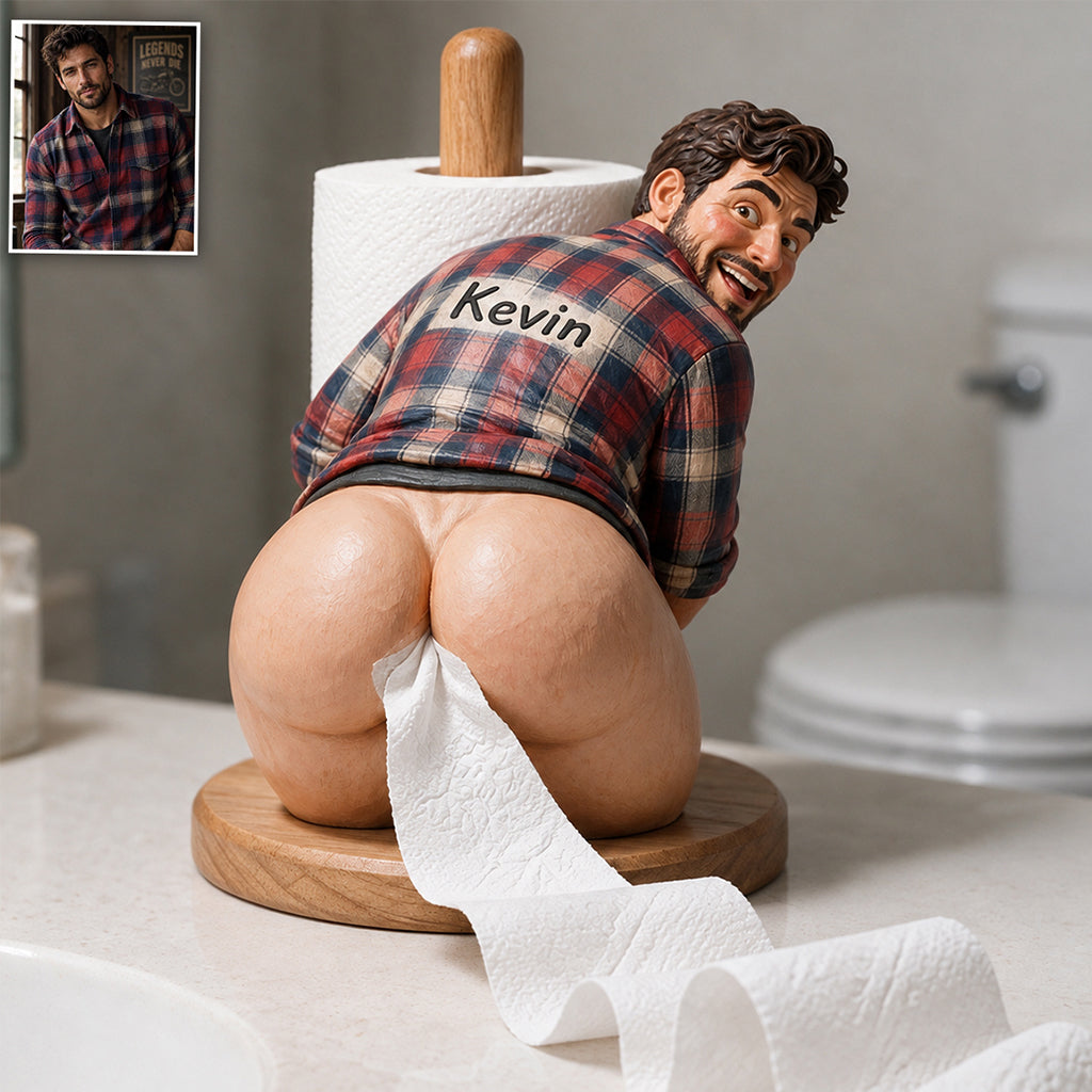 Nice Butt - Personalized Spicy Couple Paper Towel Stand