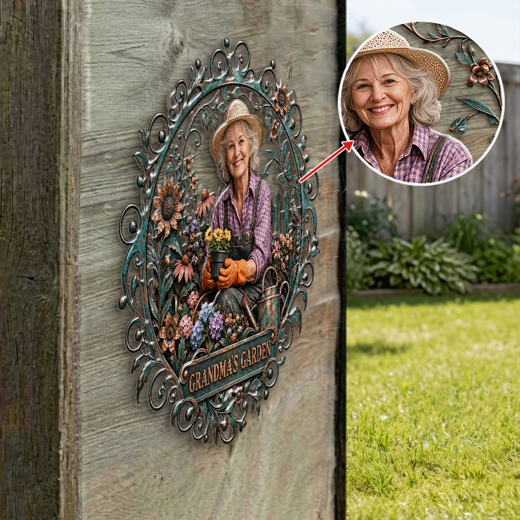 Custom From Any Photo - Personalized Graduation 3D Printed Cut Metal Sign