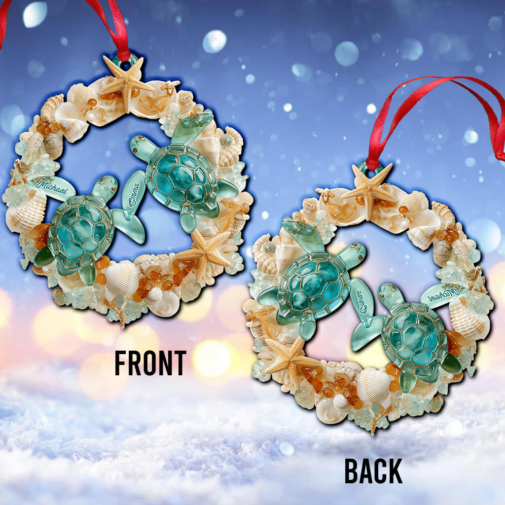 Du und ich, wir schaffen das – Personalisierter Schildkröten-Anhänger