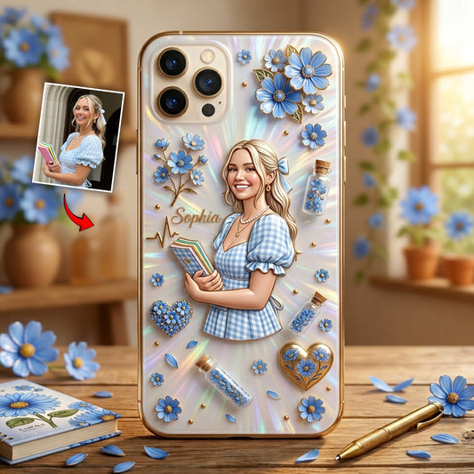 Floral Aesthetic - Personalized Flower Lover Full Print Phone Case