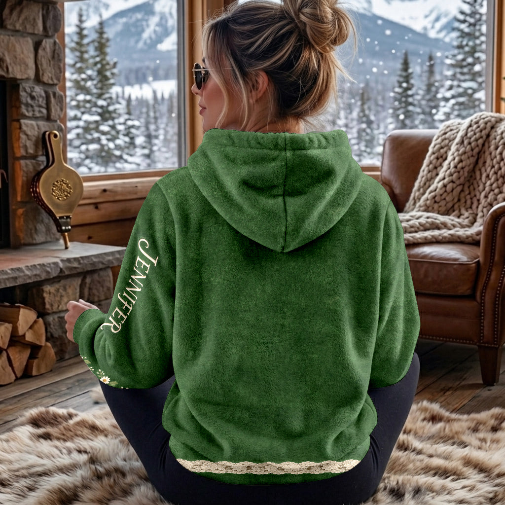 Love Frogs - Personalized Frog Fleece Hoodie