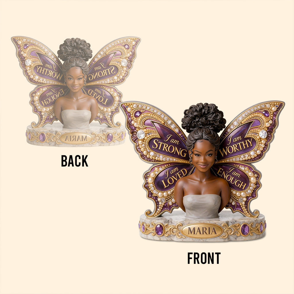 Self-love Affirmation Gift - Personalized Self Love Custom Shaped Acrylic Plaque