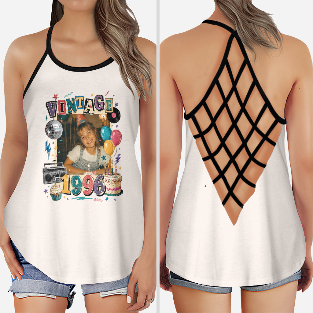 Birthday Gift - Personalized Birthday Cross Tank Top