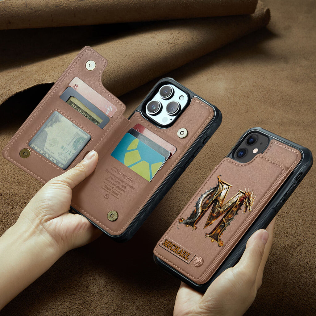 Liebe Drachen – Personalisierte Handyhülle mit Drachenmotiv